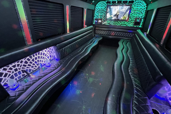 Baldwin Park Limo Bus Interior