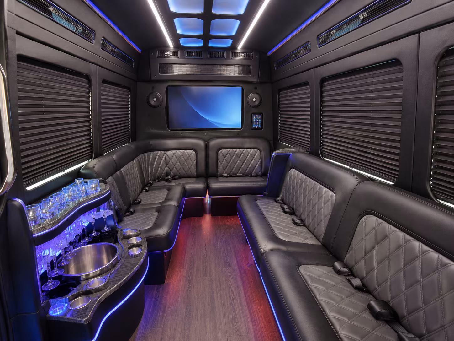 baldwin park long distance transportation onboard seating