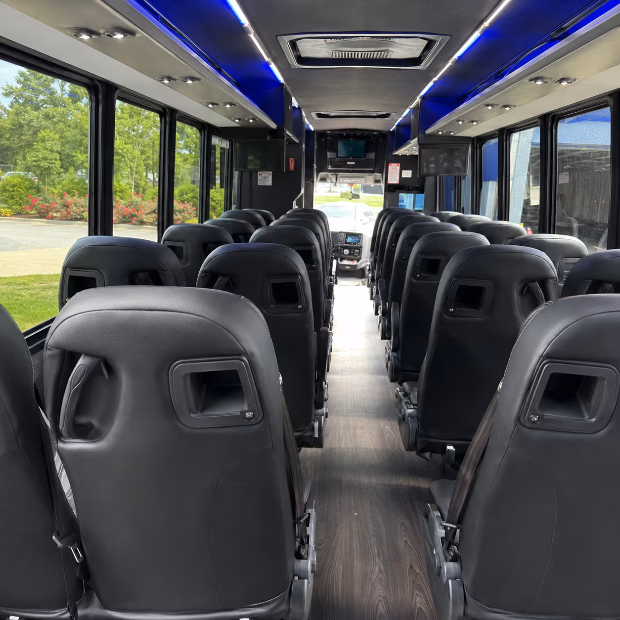 baldwin park sporting event transportation onboard seating
